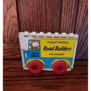 Vintage Little People Pocket Wheels Road Builders‎ 1985